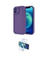 ieg™ iPhone 11 Kılıf Yankı Yansıma Özel Seri - Siyah 3D Antistatik Seramik Nano Ekran Koruyucu