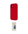 ieg™ iPhone 11 Kılıf Yankı Yansıma Özel Seri - Siyah 6D Mat Seramik Hayalet Nano Ekran Koruyucu