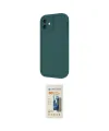 ieg™ iPhone 11 Kılıf Yankı Yansıma Özel Seri - Siyah 6D Mat Seramik Hayalet Nano Ekran Koruyucu