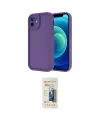ieg™ iPhone 11 Kılıf Yankı Yansıma Özel Seri - Siyah 6D Mat Seramik Hayalet Nano Ekran Koruyucu