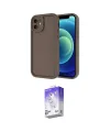 ieg™ iPhone 11 Kılıf Yankı Yansıma Özel Seri - Siyah Bilvis 5in1 3D Magic Cam Ekran Koruyucu