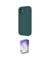 ieg™ iPhone 11 Kılıf Yankı Yansıma Özel Seri - Siyah Bilvis 5in1 3D Magic Cam Ekran Koruyucu
