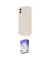 ieg™ iPhone 11 Kılıf Yankı Yansıma Özel Seri - Siyah Bilvis 5in1 3D Magic Cam Ekran Koruyucu