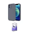 ieg™ iPhone 11 Kılıf Yankı Yansıma Özel Seri - Siyah Bilvis 5in1 5D Magic Hayalet Cam Ekran Koruyucu