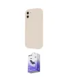 ieg™ iPhone 11 Kılıf Yankı Yansıma Özel Seri - Siyah Bilvis 5in1 5D Magic Hayalet Cam Ekran Koruyucu