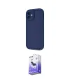 ieg™ iPhone 11 Kılıf Yankı Yansıma Özel Seri - Siyah Bilvis 5in1 5D Magic Hayalet Cam Ekran Koruyucu