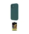 ieg™ iPhone 11 Kılıf Yankı Yansıma Özel Seri - Siyah Buffer Cam Ekran Koruyucu