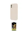 ieg™ iPhone 11 Kılıf Yankı Yansıma Özel Seri - Siyah Buffer Cam Ekran Koruyucu