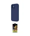 ieg™ iPhone 11 Kılıf Yankı Yansıma Özel Seri - Siyah Buffer Cam Ekran Koruyucu