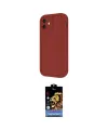 ieg™ iPhone 11 Kılıf Yankı Yansıma Özel Seri - Siyah Buffer Hayalet Cam Ekran Koruyucu