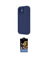 ieg™ iPhone 11 Kılıf Yankı Yansıma Özel Seri - Siyah Buffer Hayalet Cam Ekran Koruyucu