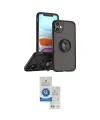 ieg™ iPhone 11 Kılıf Yörünge Çizgi - Şeffaf Royal Nano Ekran Koruyucu