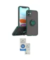 ieg™ iPhone 11 Kılıf Yörünge Çizgi - Şeffaf Royal Nano Ekran Koruyucu