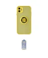 ieg™ iPhone 11 Kılıf Yörünge Çizgi - Siyah Joko Magic 5D Cam