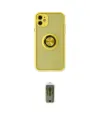 ieg™ iPhone 11 Kılıf Yörünge Çizgi - Siyah Joko Magic 5D Hayalet Cam