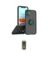 ieg™ iPhone 11 Kılıf Yörünge Çizgi - Siyah Joko Magic 5D Hayalet Cam