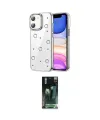 ieg™ iPhone 11 Kılıf Yörünge Form - Siyah 360 Mat Full Body Arka Koruyucu