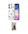 ieg™ iPhone 11 Kılıf Yörünge Form - Siyah Bilvis Hayalet Cam Ekran Koruyucu