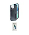 ieg™ iPhone 11 Kılıf Yörünge Işık Serisi - Şeffaf Pasifik Cam Ekran Koruyucu