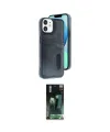 ieg™ iPhone 11 Kılıf Yörünge Işık Serisi - Siyah 360 Mat Full Body Arka Koruyucu