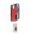 ieg™ iPhone 11 Kılıf Yörünge Işık Serisi - Siyah 6D Mat Seramik Hayalet Nano Ekran Koruyucu