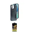 ieg™ iPhone 11 Kılıf Yörünge Işık Serisi - Siyah Buffer Cam Ekran Koruyucu