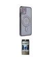 ieg™ iPhone 11 Kılıf Zirve Doku Prime - Siyah 34D Hayalet Izgaralı Cam