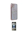 ieg™ iPhone 11 Kılıf Zirve Doku Prime - Siyah 34D Hayalet Izgaralı Cam