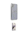 ieg™ iPhone 11 Kılıf Zirve Doku Prime - Siyah Bilvis 3D Mat Cam Ekran Koruyucu
