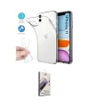 ieg™ iPhone 11 Kılıf Zirve Doku - Siyah Bilvis 3D Mat Cam Ekran Koruyucu
