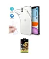 ieg™ iPhone 11 Kılıf Zirve Doku - Siyah Buffer Cam Ekran Koruyucu