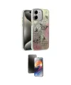 ieg™ iPhone 11 Kılıf Zirve Modern Prime - Siyah 3D Antistatik Mat Seramik Nano Ekran Koruyucu