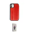 ieg™ iPhone 11 Kılıf Zirve Yansıma Serisi - Siyah Bilvis 3D Cam Ekran Koruyucu