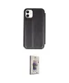 ieg™ iPhone 11 Kılıf Zirve Yansıma Serisi - Siyah Bilvis 3D Cam Ekran Koruyucu