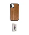 ieg™ iPhone 11 Kılıf Zirve Yansıma Serisi - Siyah Bilvis 3D Cam Ekran Koruyucu