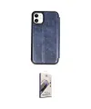 ieg™ iPhone 11 Kılıf Zirve Yansıma Serisi - Siyah Bilvis 3D Mat Cam Ekran Koruyucu