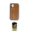 ieg™ iPhone 11 Kılıf Zirve Yansıma Serisi - Siyah Buffer Cam Ekran Koruyucu