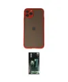 ieg™ iPhone 11 Pro Kılıf Ahenk Çizgi Serisi - Şeffaf 360 Full Body Arka Koruyucu