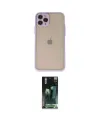 ieg™ iPhone 11 Pro Kılıf Ahenk Çizgi Serisi - Şeffaf 360 Full Body Arka Koruyucu