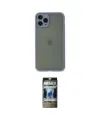ieg™ iPhone 11 Pro Kılıf Ahenk Çizgi Serisi - Siyah 34D Hayalet Izgaralı Cam