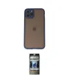 ieg™ iPhone 11 Pro Kılıf Ahenk Çizgi Serisi - Siyah 34D Hayalet Izgaralı Cam
