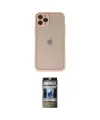 ieg™ iPhone 11 Pro Kılıf Ahenk Çizgi Serisi - Siyah 34D Hayalet Izgaralı Cam