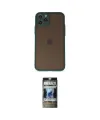 ieg™ iPhone 11 Pro Kılıf Ahenk Çizgi Serisi - Siyah 34D Hayalet Izgaralı Cam