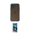 ieg™ iPhone 11 Pro Kılıf Ahenk Çizgi Serisi - Siyah 34D Izgaralı Cam