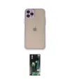 ieg™ iPhone 11 Pro Kılıf Ahenk Çizgi Serisi - Siyah 360 Mat Full Body Arka Koruyucu