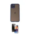 ieg™ iPhone 11 Pro Kılıf Ahenk Çizgi Serisi - Siyah 3D Antistatik Mat Seramik Nano Ekran Koruyucu
