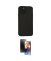 ieg™ iPhone 11 Pro Kılıf Ahenk Çizgi Serisi - Siyah 3D Antistatik Mat Seramik Nano Ekran Koruyucu