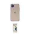 ieg™ iPhone 11 Pro Kılıf Ahenk Çizgi Serisi - Siyah 6D Mat Seramik Hayalet Nano Ekran Koruyucu