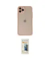 ieg™ iPhone 11 Pro Kılıf Ahenk Çizgi Serisi - Siyah 6D Mat Seramik Hayalet Nano Ekran Koruyucu