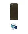 ieg™ iPhone 11 Pro Kılıf Ahenk Doku - Siyah 3D Antistatik Cam Ekran Koruyucu